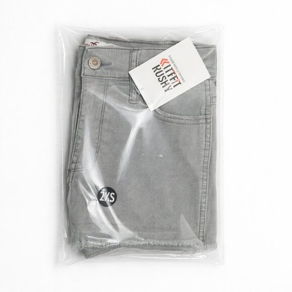 Hollister Light Gray Denim Shorts – Women’s W25 (Excellent Condition) - Picture 5 of 7